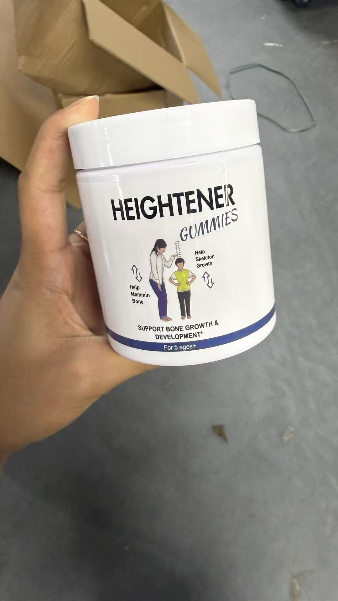 Height-increasing gummies