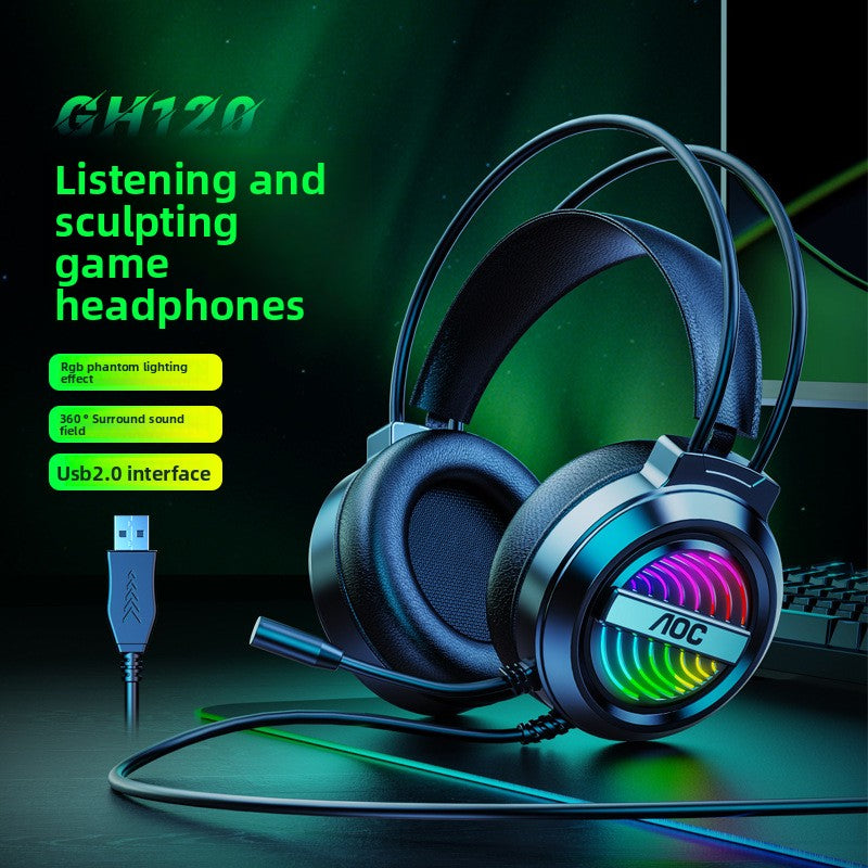 Computer headphones, over-ear headsets