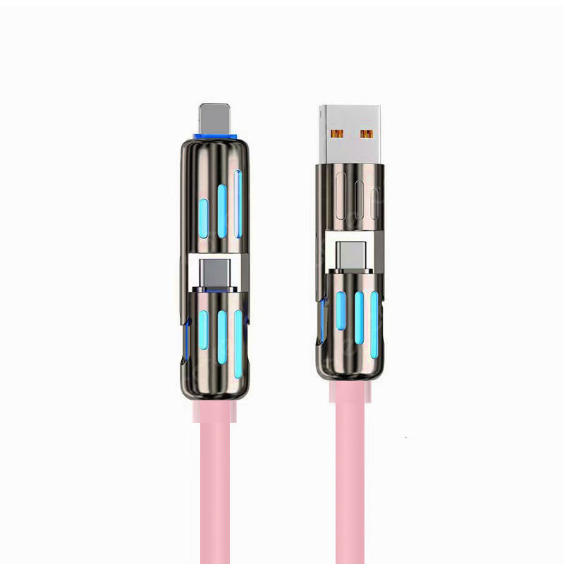 4-in-1 usb mobile phone data cable