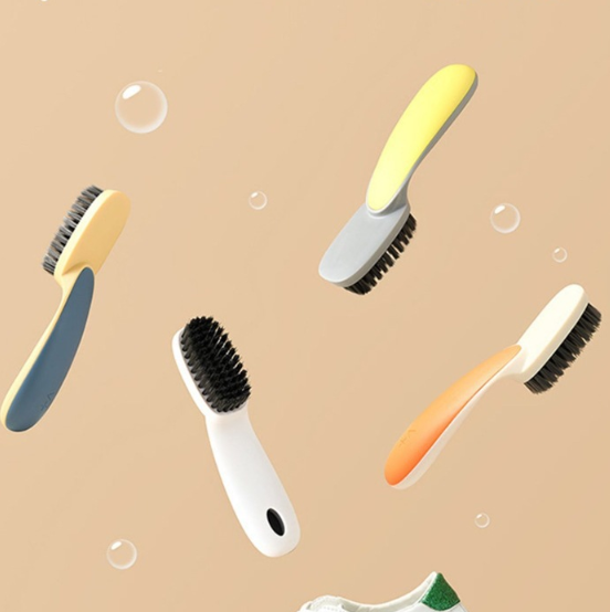Long Handle Soft Bristle Shoe Brush