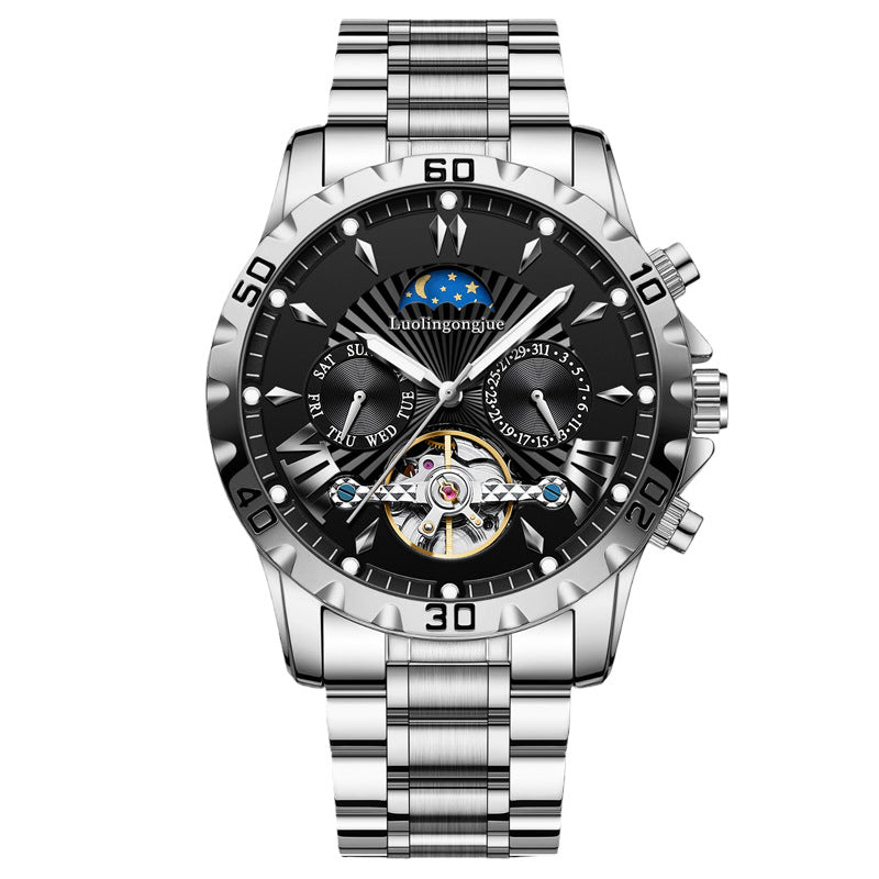 Duke of Lorraine Automatic Mechanical Watch with Moon Phase