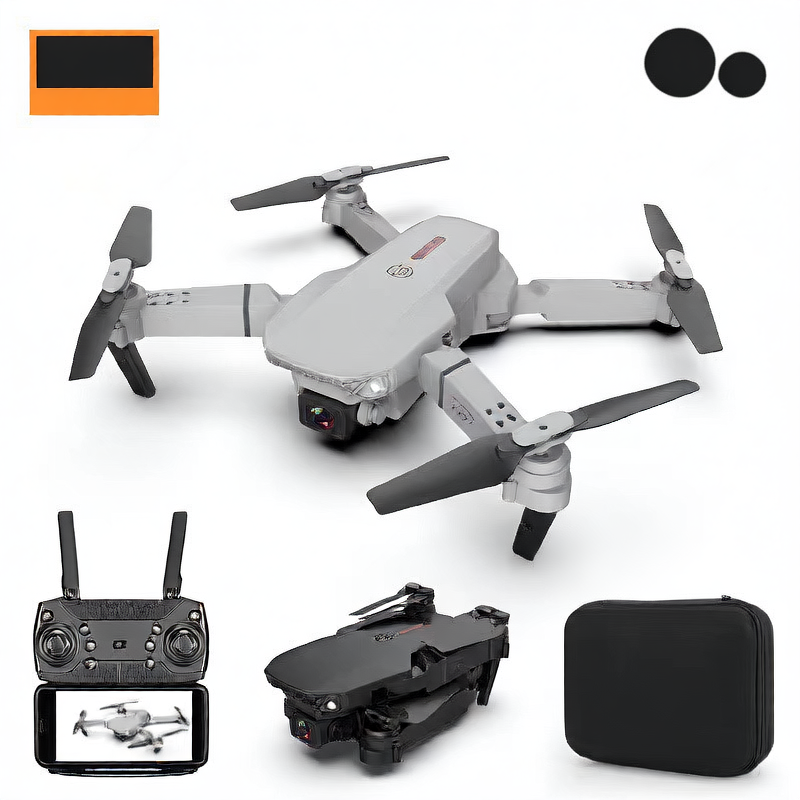 Foldable 4K HD Drone with Remote Control
