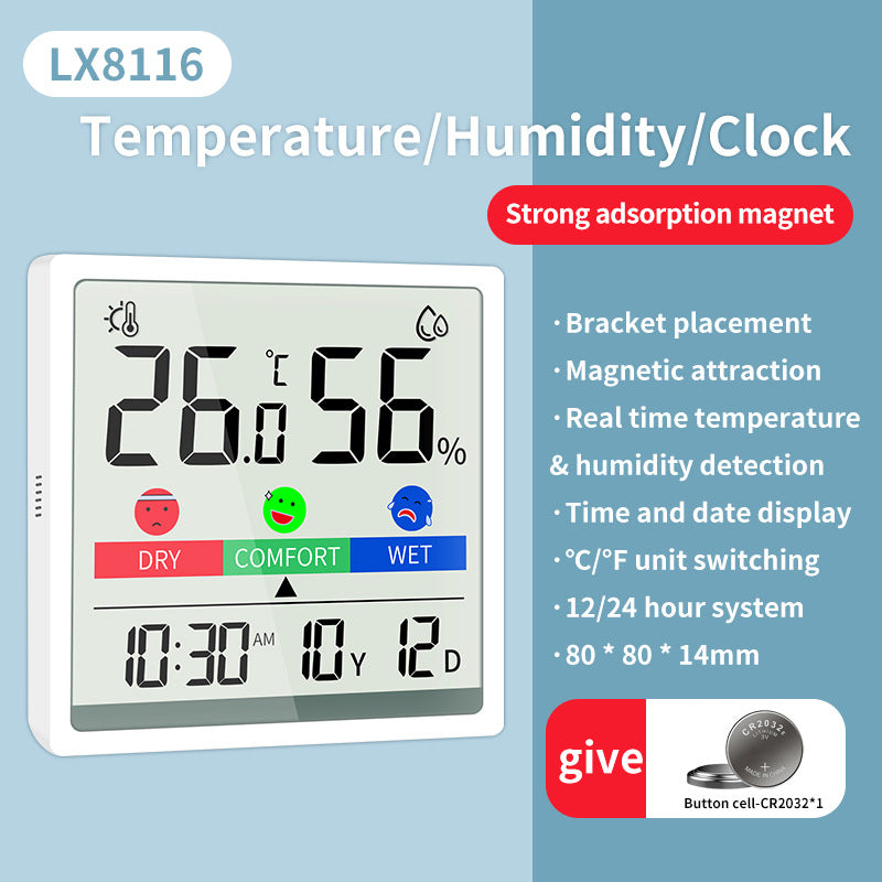 Digital Color Screen Temperature and Humidity Meter