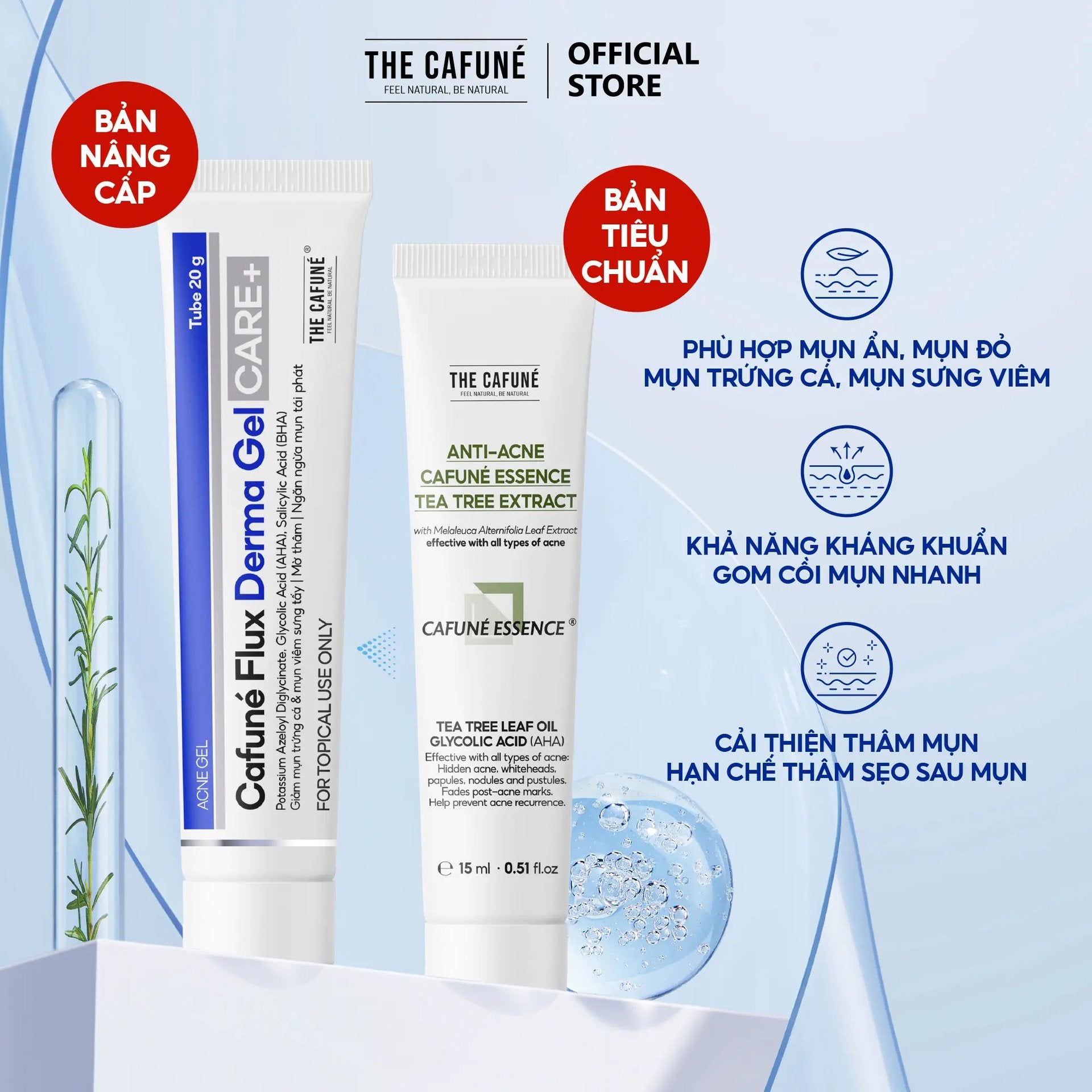 Acne Cream & Soothing Gel for Oily and Dry Skin