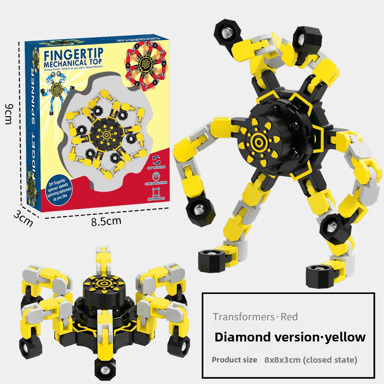 Flexible and Luminescent Gyroscope