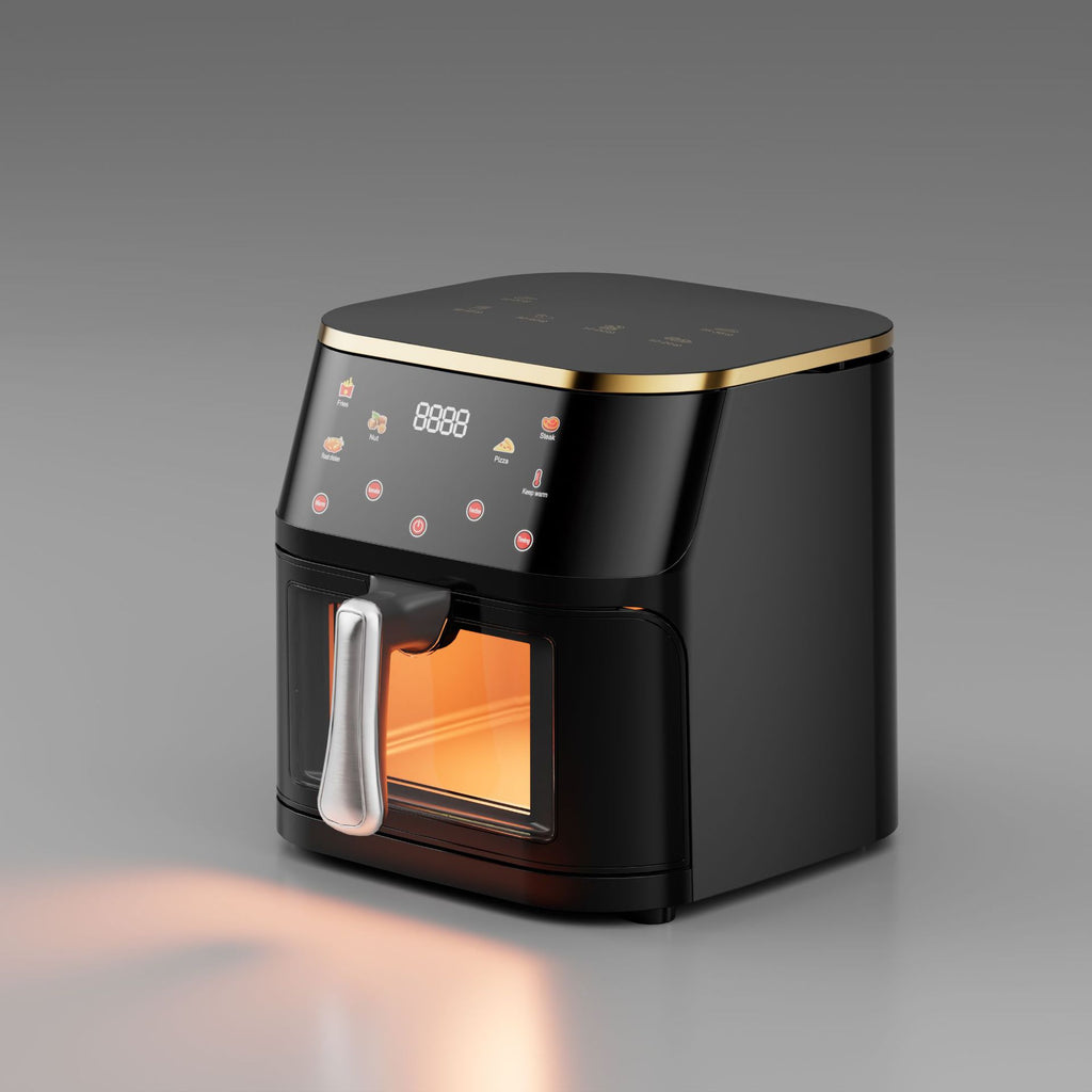 Large Capacity Intelligent Visual Air Fryer
