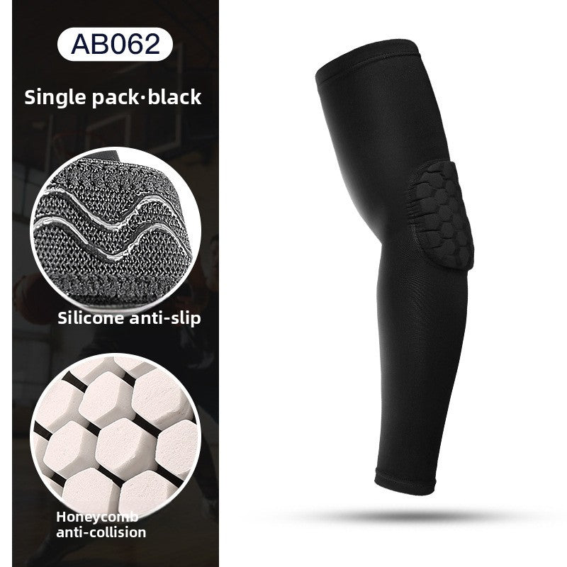 Breathable Honeycomb Sports Leg Guards for Running and Basketball