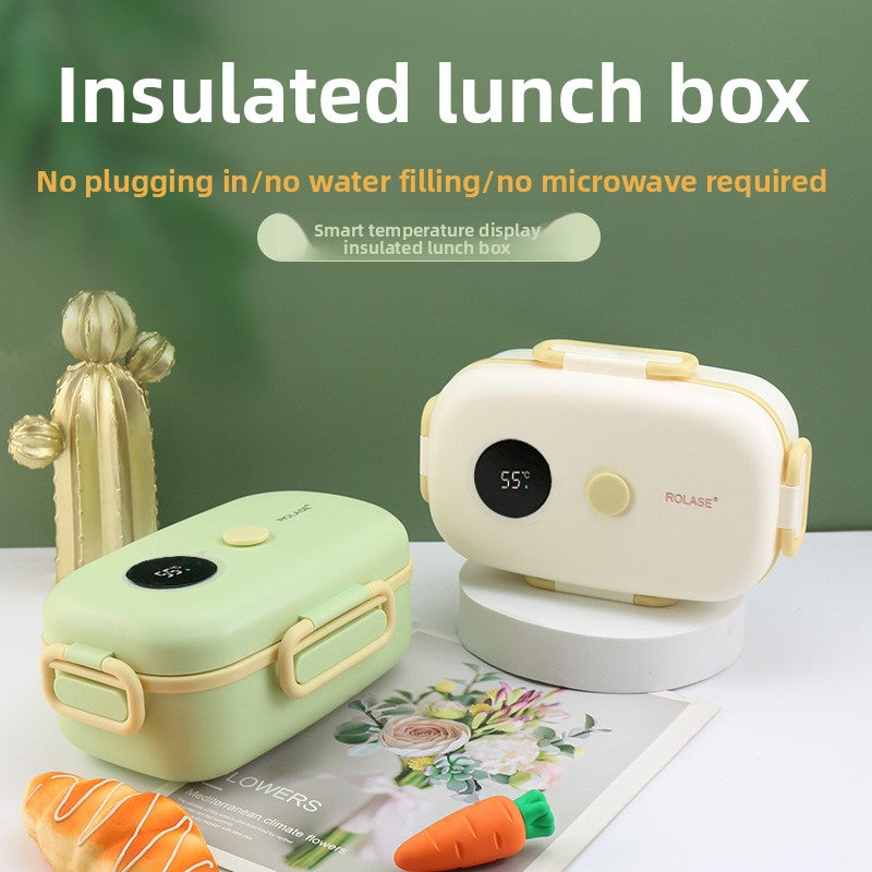 Insulated Lunch Box with Temperature Display