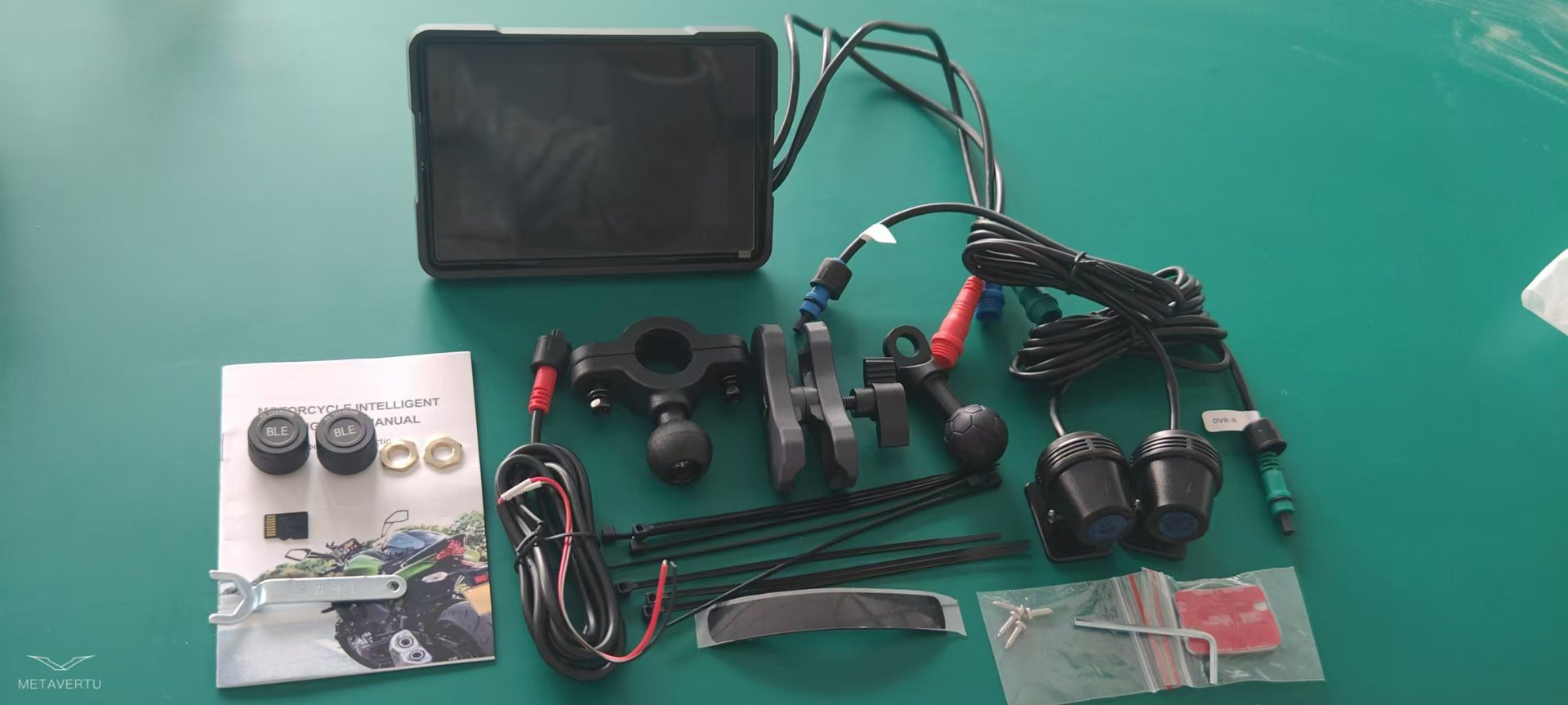 Motorcycle wireless navigation device