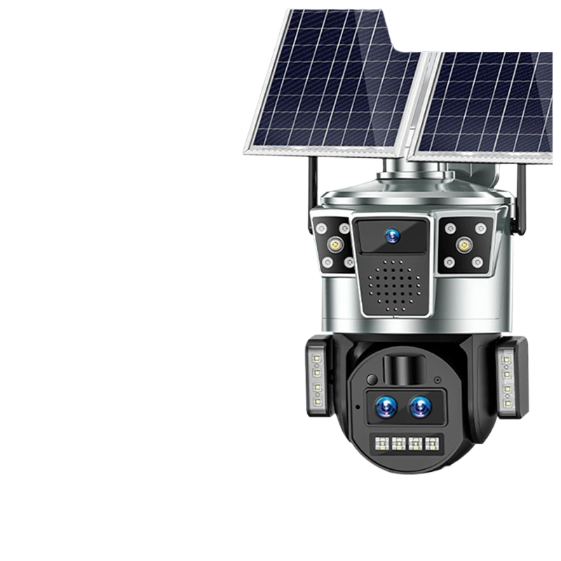 Solar-powered camera