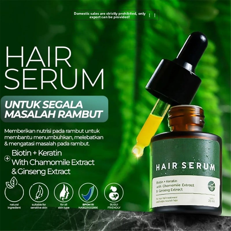 Hair care essential oil