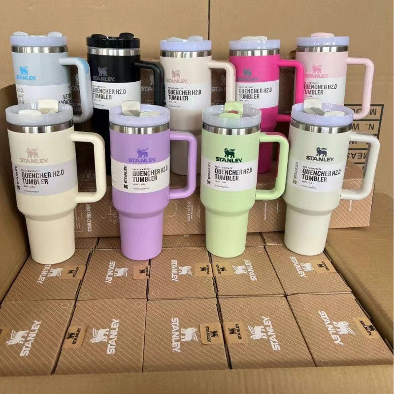 40OZ Stanley Style Stainless Steel Vacuum Thermos Cup