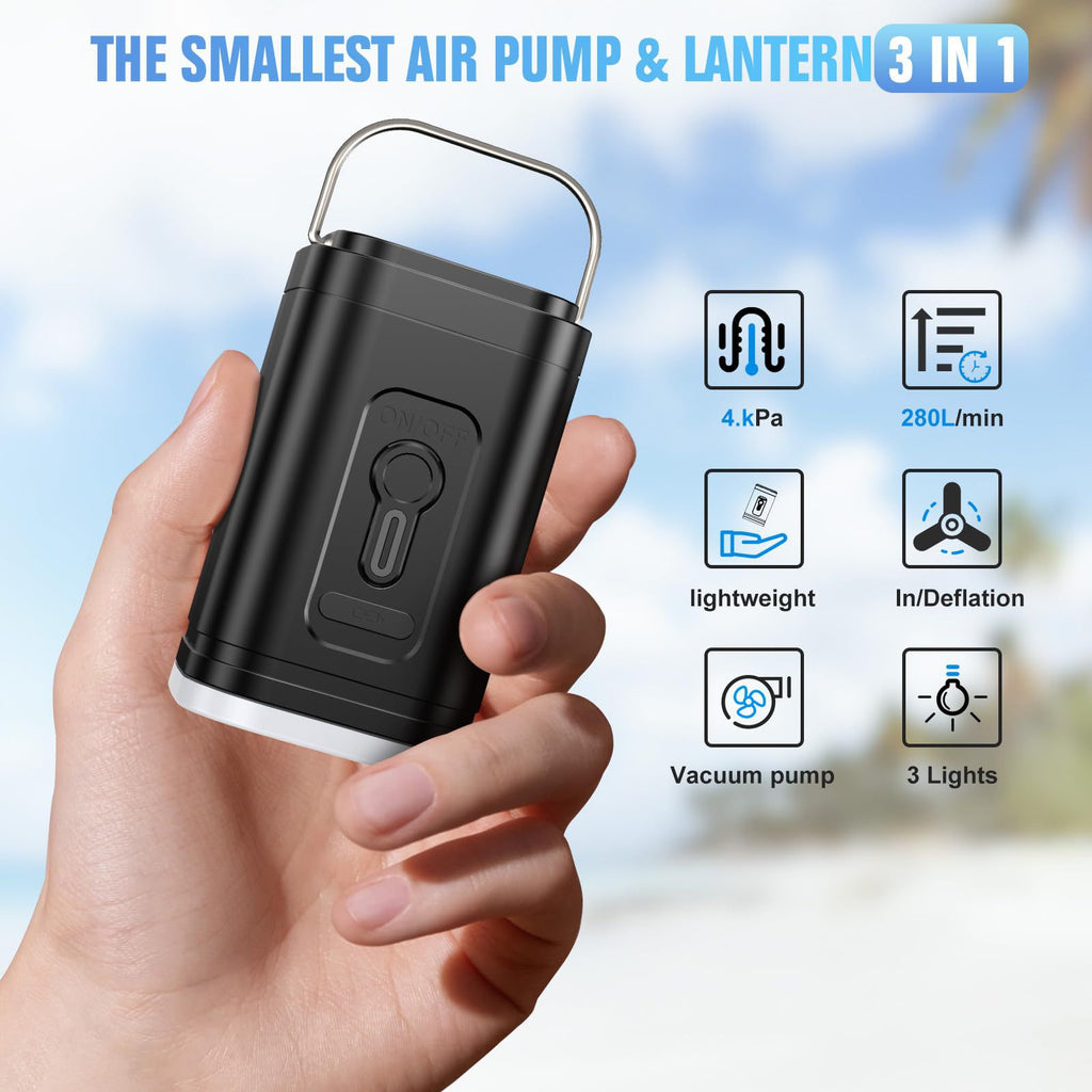 Portable Electric Air Pump with Lithium Battery
