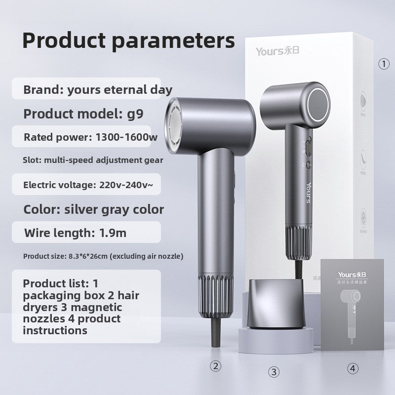 Hot and Cold Air Negative Ion Hair Dryer