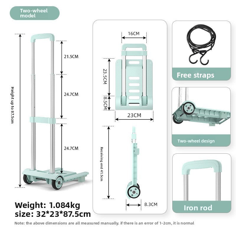 Foldable Portable Shopping Cart