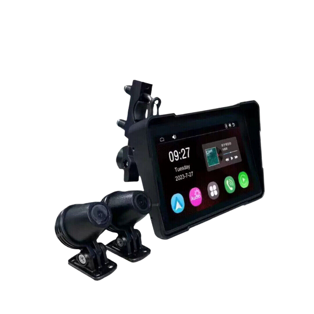 Motorcycle wireless navigation device