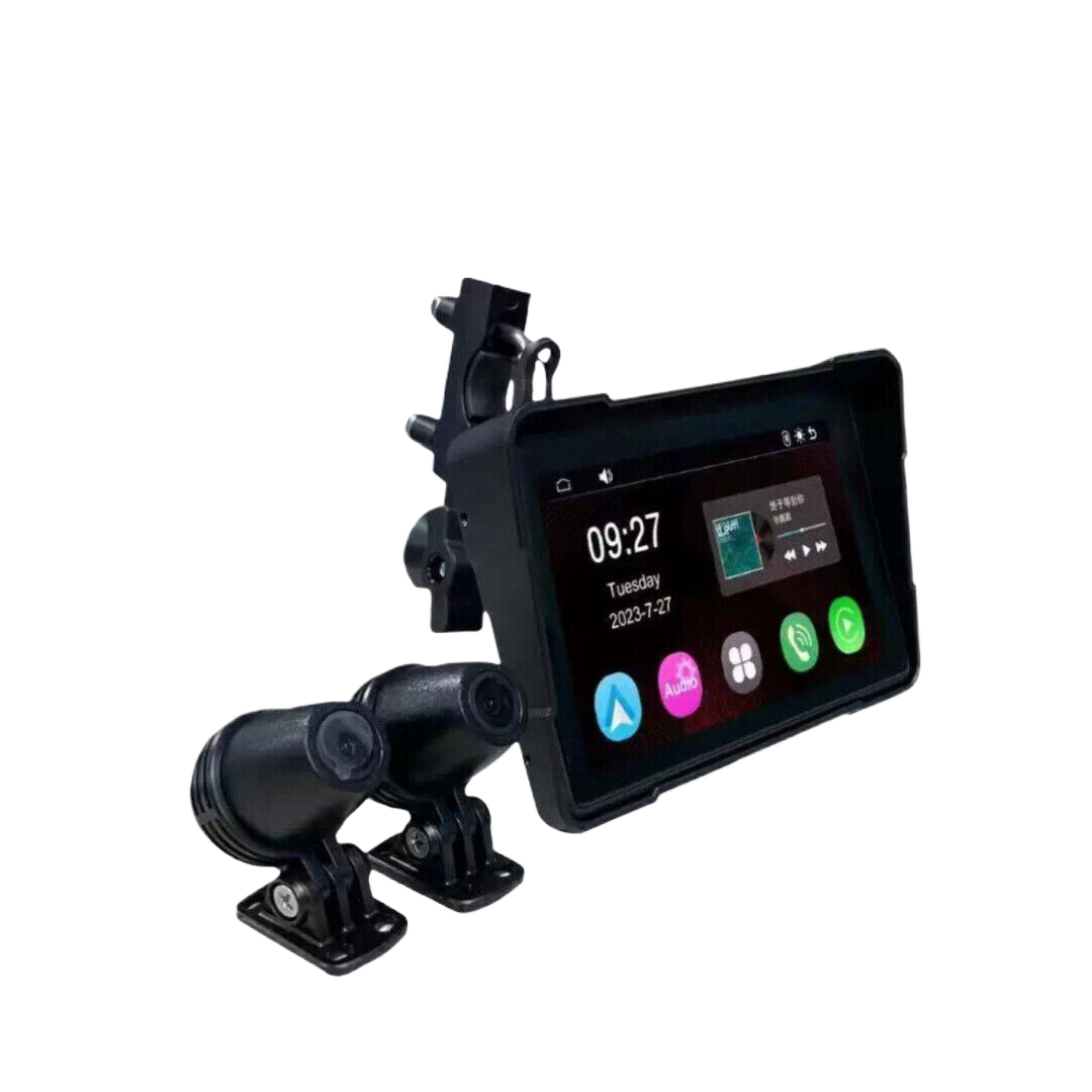 Motorcycle wireless navigation device
