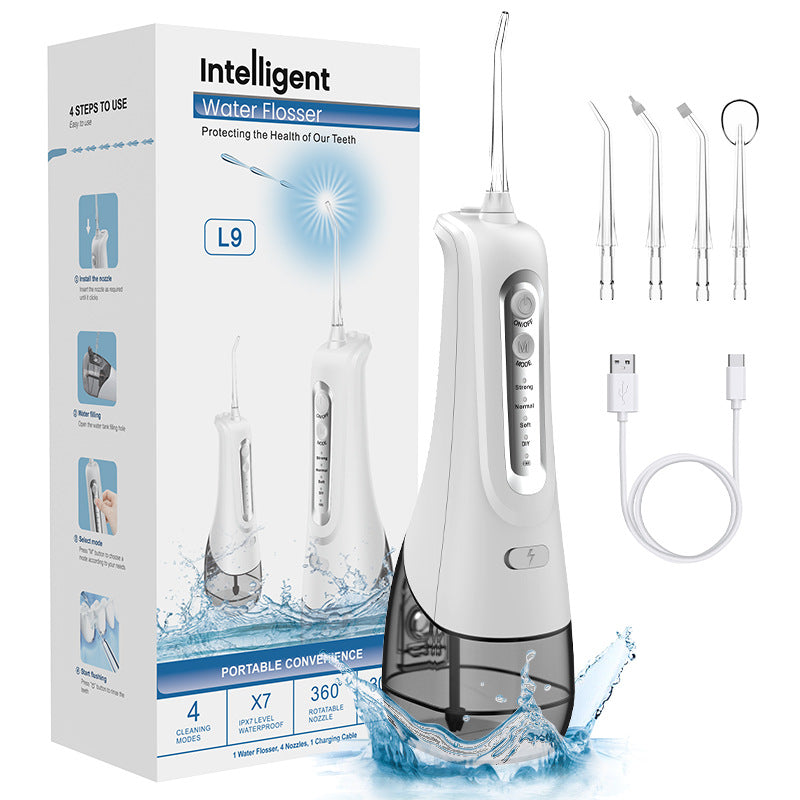 Factory direct sale portable dental irrigator electric oral cleaning dental scaler to calculus irrigator dental scaler water dental floss