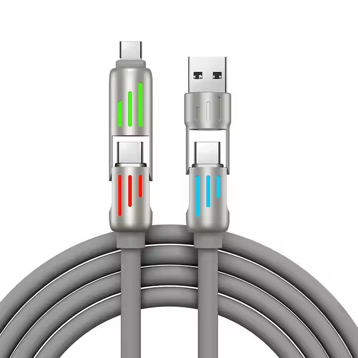 4-in-1 usb mobile phone data cable