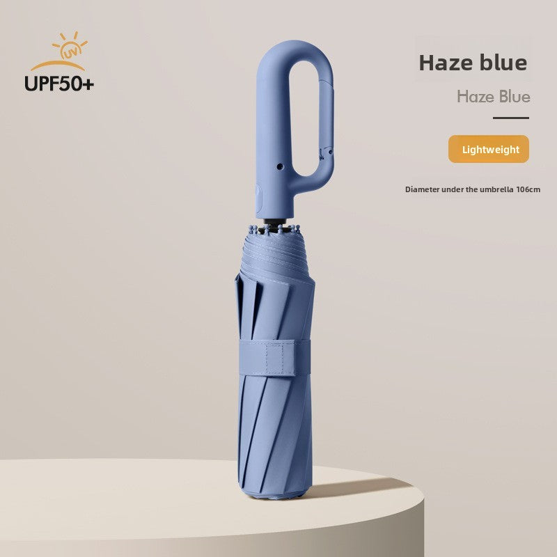Fully automatic reverse buckle umbrella