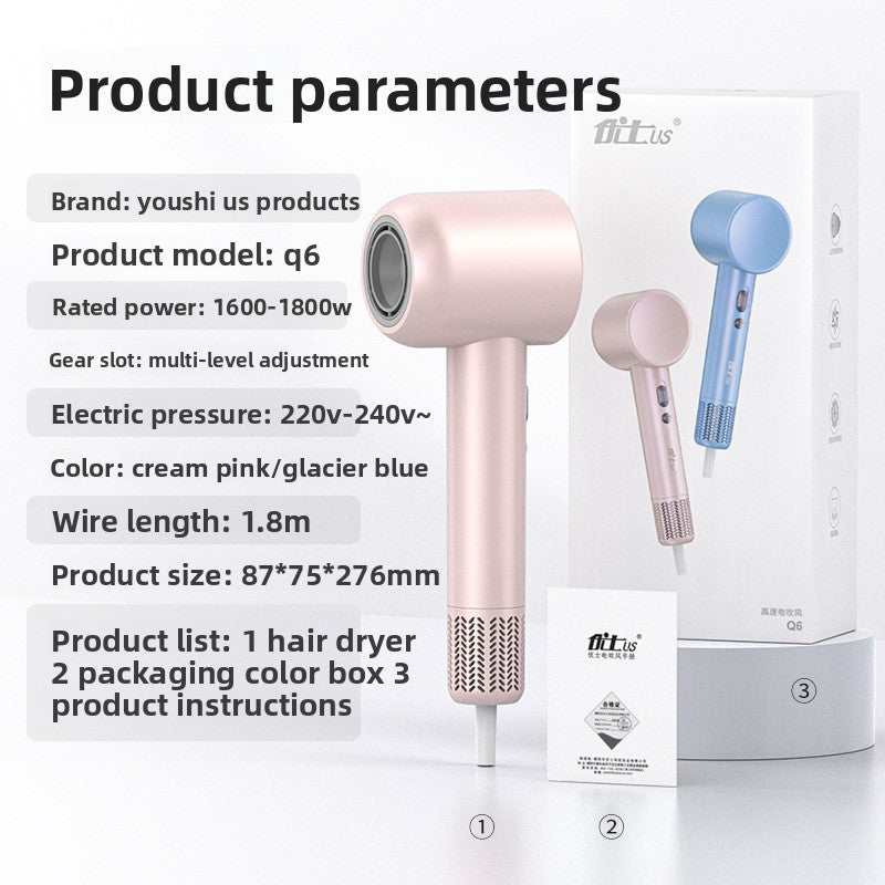 Hot and Cold Air Negative Ion Hair Dryer