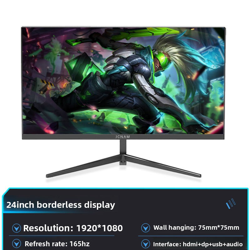 24 27-inch 2K 165Hz Frameless Computer Monitor