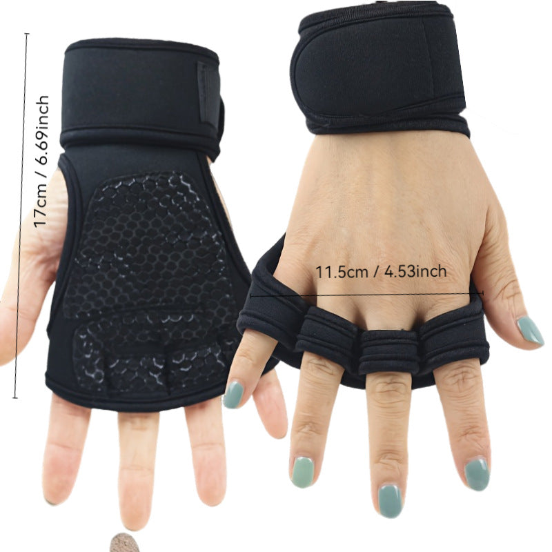 Gym Weightlifting Gloves Half-Finger