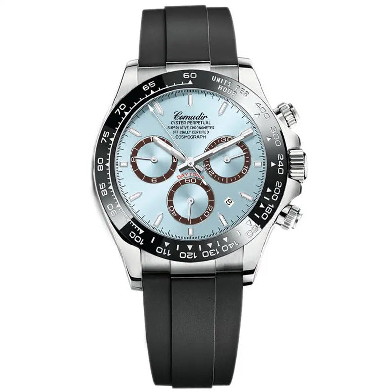Mens Calendar Waterproof Watch with Luminous Feature