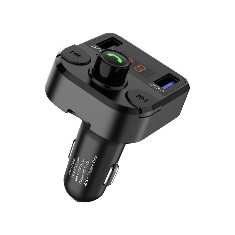Car Bluetooth mp3 Music U disk multi-function 5.0 player receiver car cigarette lighter car charger