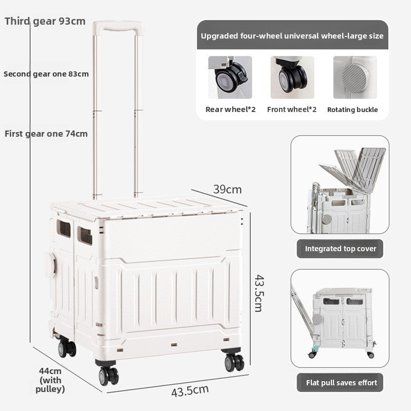 Foldable Portable Shopping Cart