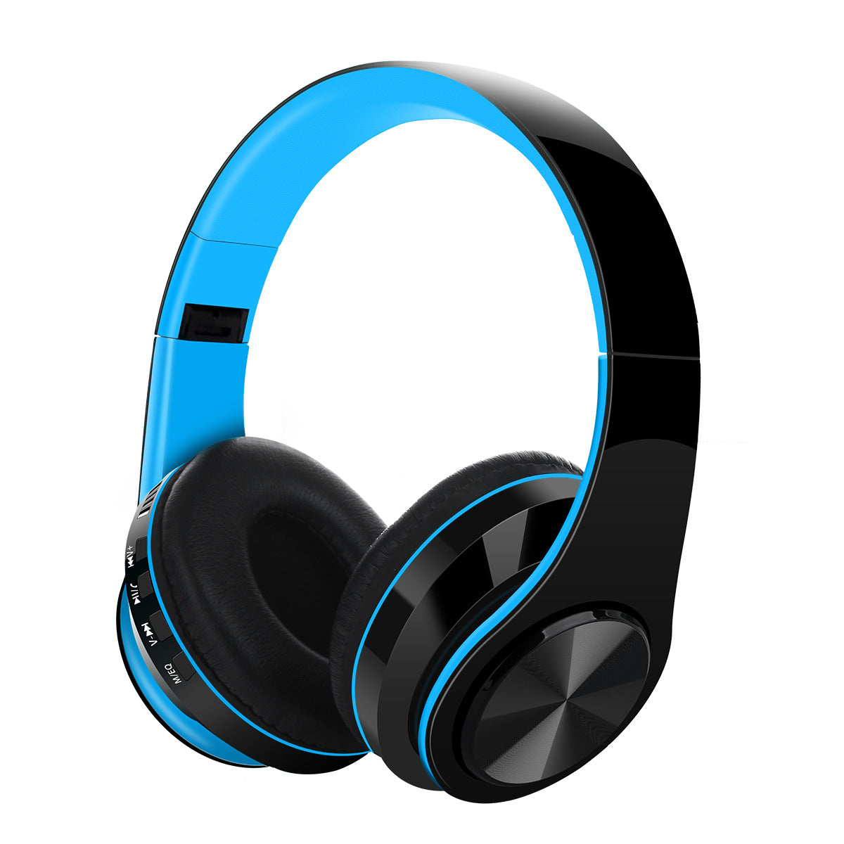 Foldable computer headphones