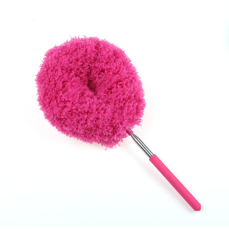 Extensible cleaning brush for thorough cleaning