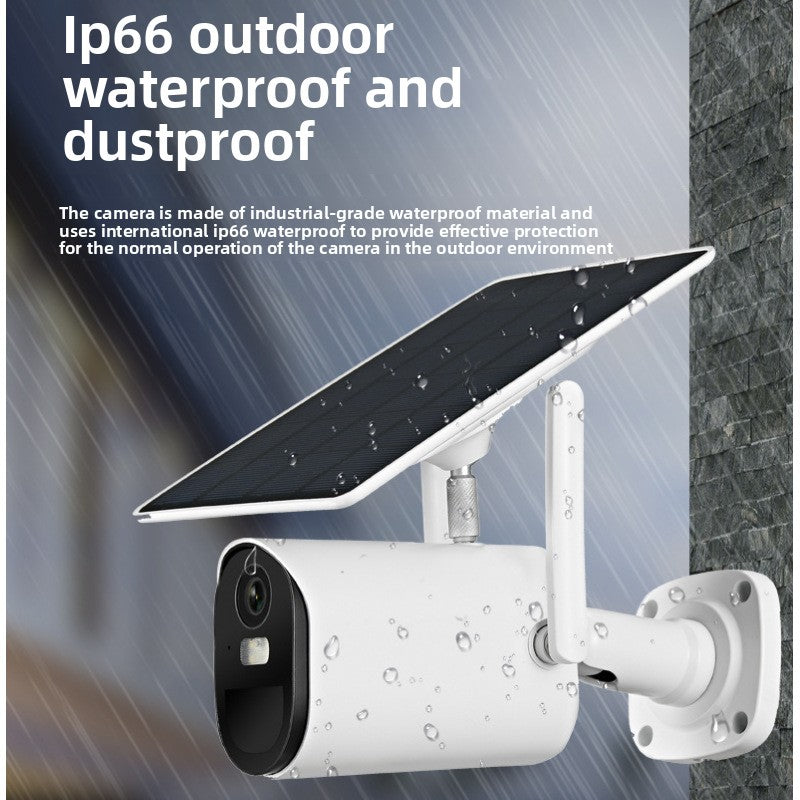 Solar Wireless WiFi Security Camera