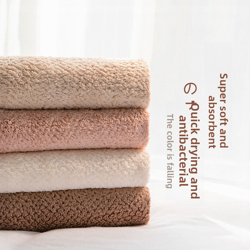 Coral fleece towel