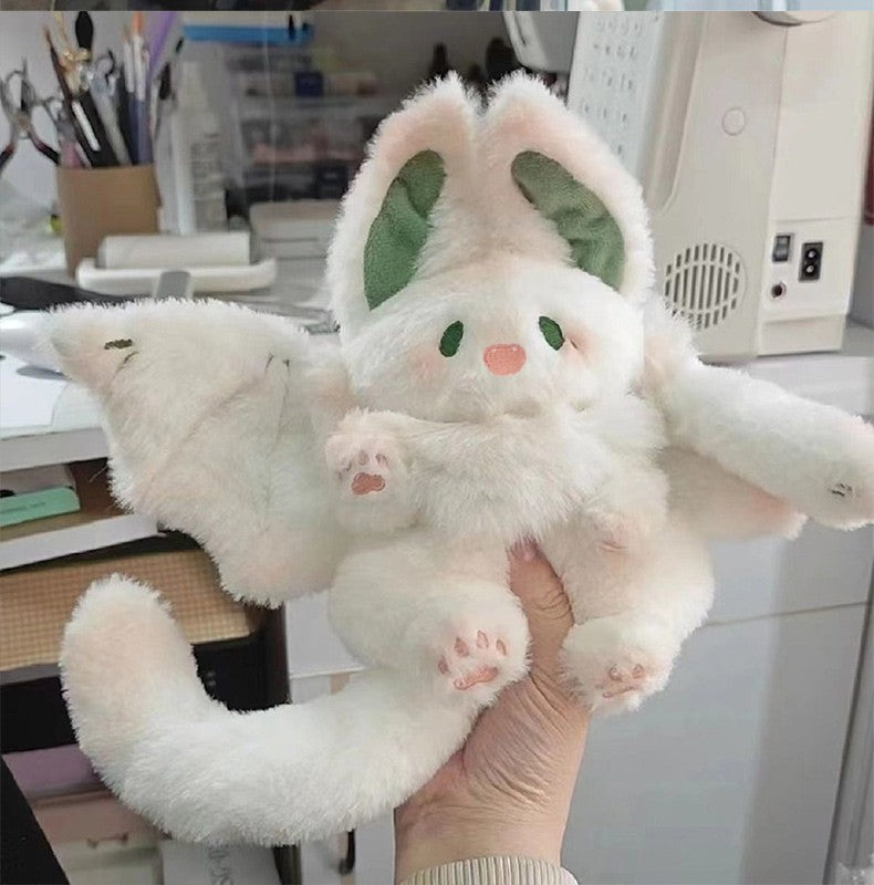 White rabbit plush toy