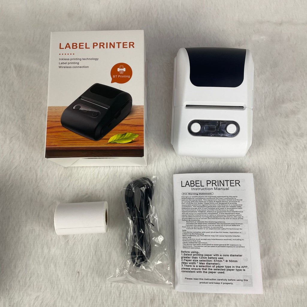 Portable Mini Thermal Label Printer