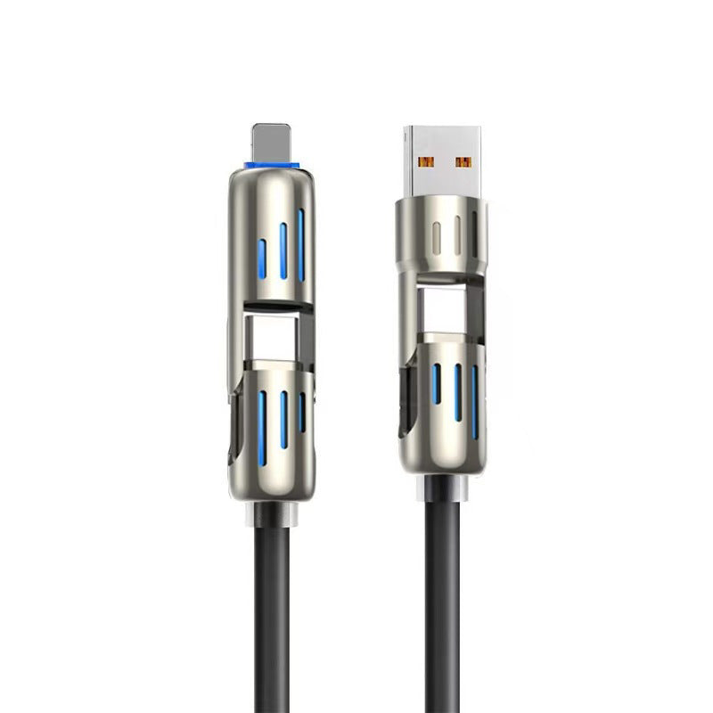 4-in-1 usb mobile phone data cable