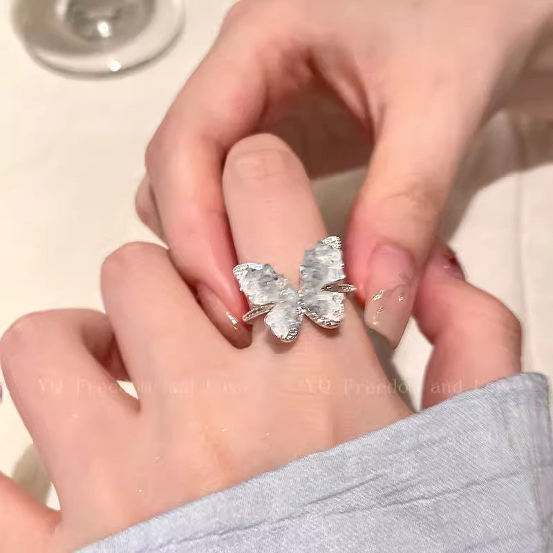 Butterfly Open-Palced Ring