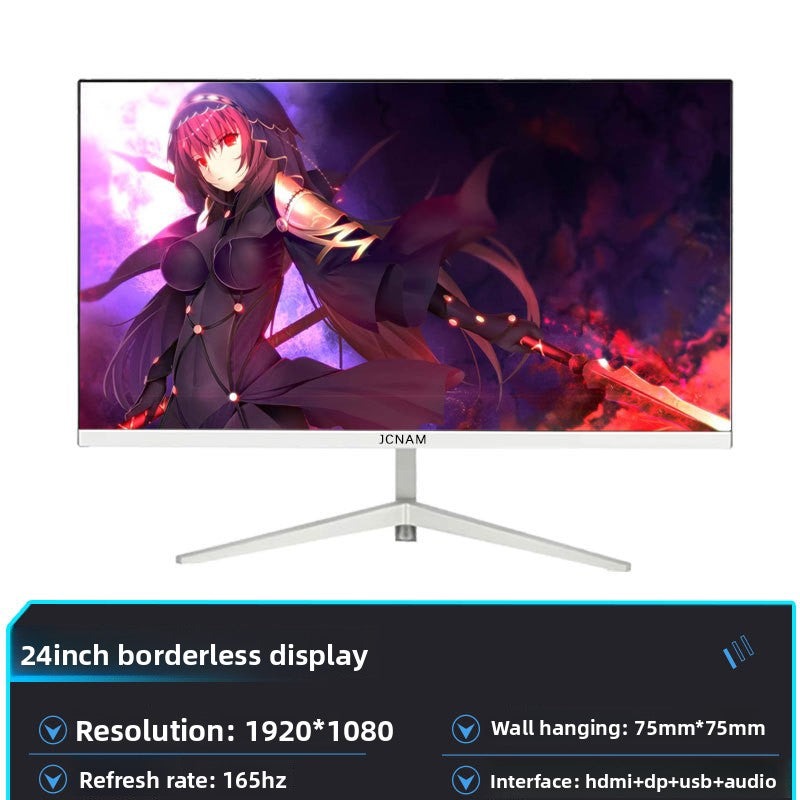 24 27-inch 2K 165Hz Frameless Computer Monitor