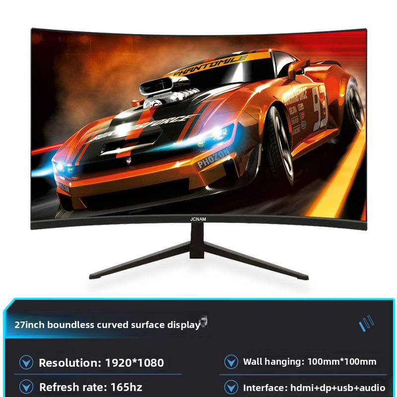 24 27-inch 2K 165Hz Frameless Computer Monitor