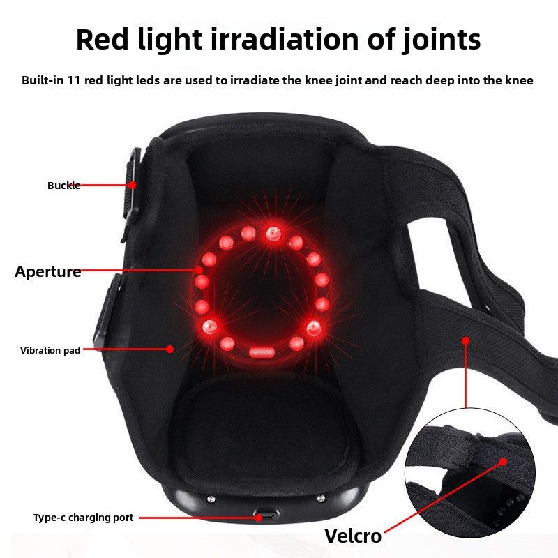 Household infrared hot compress knee massager