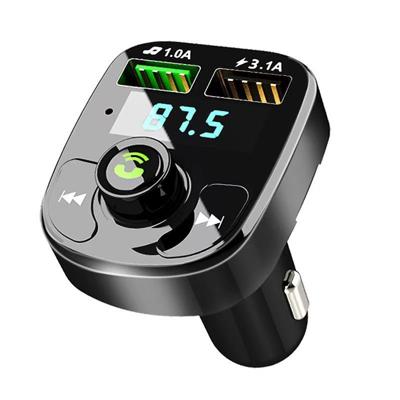 Car Charger with Bluetooth Player and Fast Charging