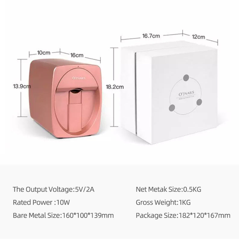 Intelligent nail art painting machine