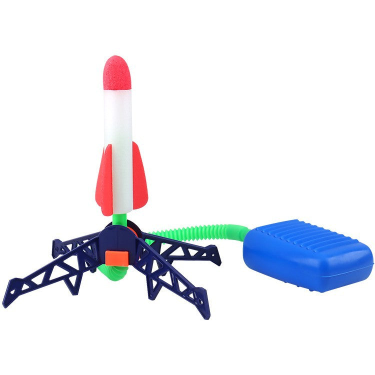 Foot Launch Luminous Rocket Toy