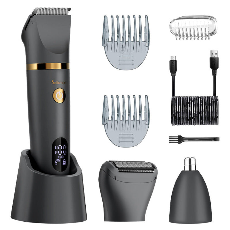 A multi-functional hair clipper for men's household use