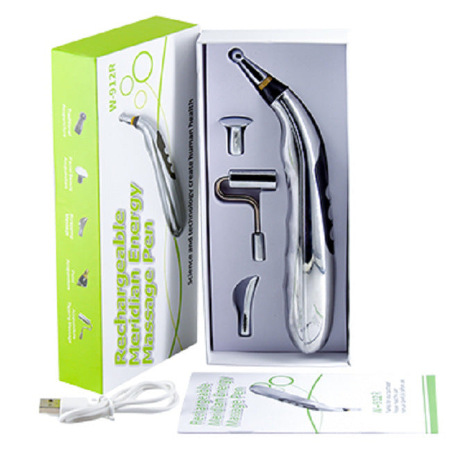 5-head Rechargeable Meridian Massage Pen