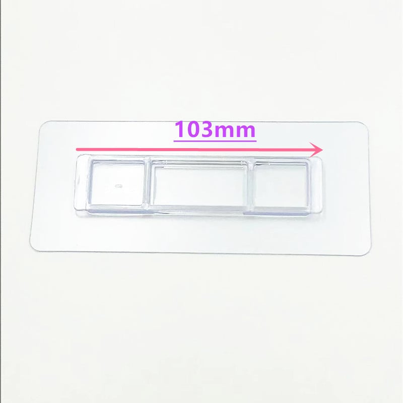 Transparent and traceless hook without punching holes