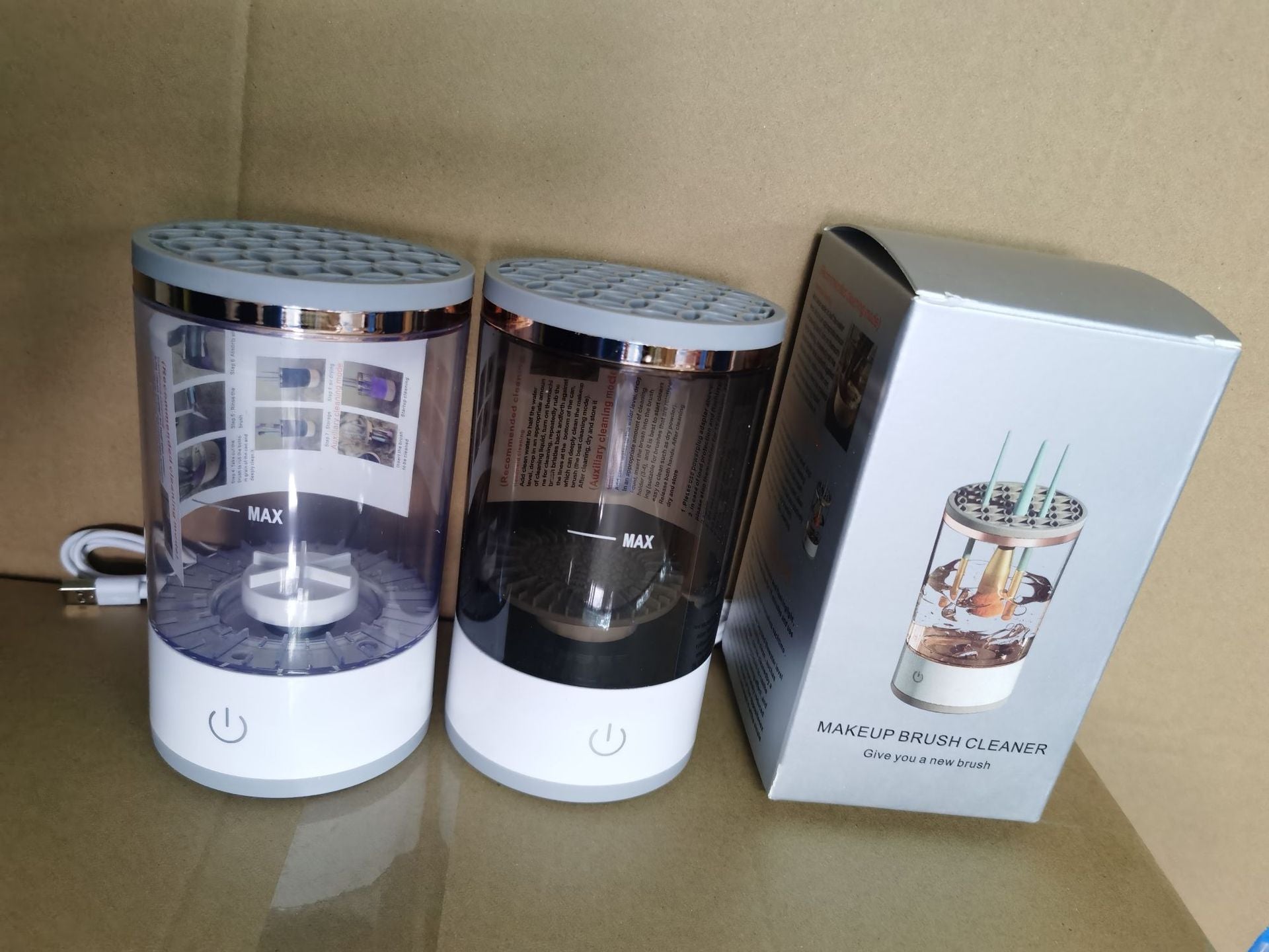 electric brush cleaner