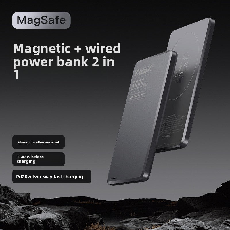 Magnetic Wireless Power Bank