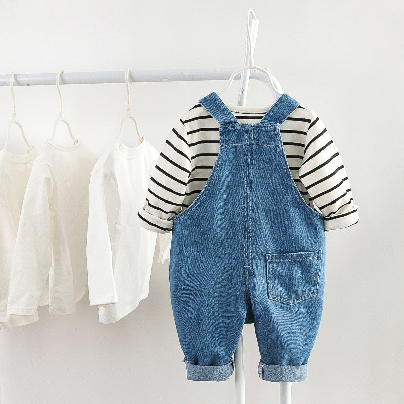 Children's Denim Overalls